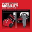 Milwaukee M18 FUEL PACKOUT Cordless 2.5 Gal Wet/Dry Vacuum w/AIR-TIP 1-1/4 in. - 2-1/2 in. (7-Piece) Long Reach Flexible Hose Set