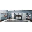 Gladiator GAWG28FDYG Steel 1-Shelf Wall Mounted Garage Cabinet in Silver Tread (28 in W x 28 in H x 12 in D) Gladiator GAWG28FDYG Steel 1-Shelf Wall Mounted Garage Cabinet in Silver Tread (28 in W x 28 in H x 12 in D)