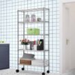 Winado Silver 5-Tier Heavy Duty Metal Freestanding Garage Storage Shelving Unit (13.78 in. W x 65 in. H x 35.43 in. D) Winado Silver 5-Tier Heavy Duty Metal Freestanding Garage Storage Shelving Unit (13.78 in. W x 65 in. H x 35.43 in. D)