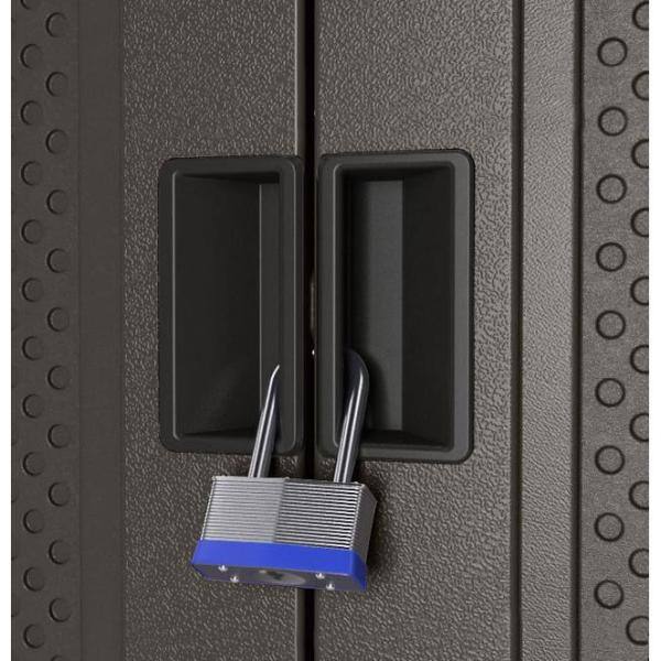Suncast Commercial BMCCPD3000R 30 in W x 30 in H x 12 in D 1-Shelf Wall Mounted Resin Garage Cabinet in Slate Suncast Commercial BMCCPD3000R 30 in W x 30 in H x 12 in D 1-Shelf Wall Mounted Resin Garage Cabinet in Slate - Image 5