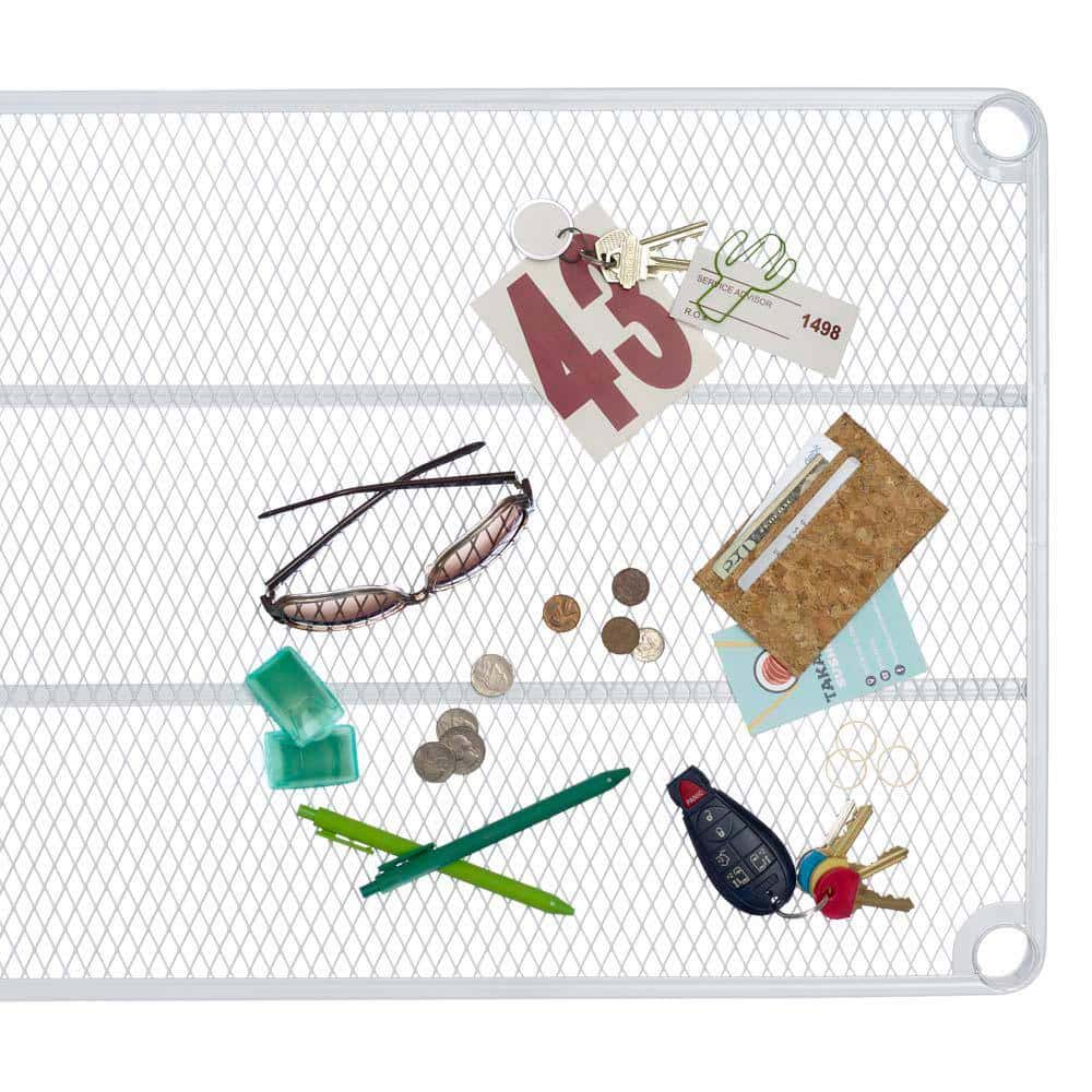 Design Ideas 3419301 White 3-Tier Metal Garage Storage Shelving Unit (24 in. W x 32 in. H x 14 in. D) Design Ideas 3419301 White 3-Tier Metal Garage Storage Shelving Unit (24 in. W x 32 in. H x 14 in. D) - Image 3