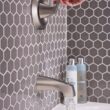 Moen Lindor Shower Head, Handle, and Tub Spout, Spot Resist Brushed Nickel 1-handle Single Function Square Bathtub and Shower Faucet Valve Included