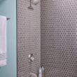 Moen Lindor Shower Head, Handle, and Tub Spout, Spot Resist Brushed Nickel 1-handle Single Function Square Bathtub and Shower Faucet Valve Included