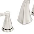 Pfister Masey Brushed Nickel Widespread 2-handle WaterSense Bathroom Sink Faucet with Drain