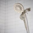 Moen Magnetix Engage Spot Resist Brushed Nickel Round Rain Shower Head Handheld Shower Head 2.5-GPM (9.5-LPM)