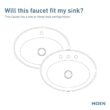 Moen Lindor Transitional Spot Resist Brushed Nickel Single Hole 1-handle WaterSense High-arc Bathroom Sink Faucet with Drain and Deck Plate