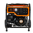 Mech Marvels 4000 Watt CO Detect, RV Ready, CARB Approved 3200-Watt Single Fuel (Gasoline) Portable Generator