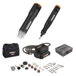 WORX POWER SHARE Variable Speed Cordless 20-volt Max Crafting Rotary Tool Kit