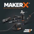 WORX POWER SHARE Variable Speed Cordless 20-volt Max Crafting Rotary Tool Kit