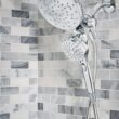 Moen Magnetix Graeden Handheld and Shower Head Combo Chrome 1-handle Multi-head Round Bathtub and Shower Faucet Valve Included