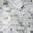 Moen Magnetix Graeden Handheld and Shower Head Combo Chrome 1-handle Multi-head Round Bathtub and Shower Faucet Valve Included