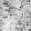 Moen Magnetix Graeden Handheld and Shower Head Combo Chrome 1-handle Multi-head Round Bathtub and Shower Faucet Valve Included
