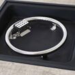 Sunnydaze Decor 28-in W 40000-BTU Brown Portable Steel Propane Gas Fire Pit Table