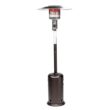 Legacy Heating 47000-BTU Mocha Stainless Steel Floorstanding Liquid Propane Patio Heater