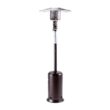 Legacy Heating 47000-BTU Mocha Stainless Steel Floorstanding Liquid Propane Patio Heater