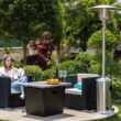 Legacy Heating 47000-BTU Stainless Steel Stainless Steel Floorstanding Liquid Propane Patio Heater