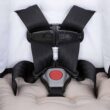 Baby Trend Ally Newborn Baby Infant Car Seat Carrier Travel System with Harness and Extra Cozy Cover for Babies Up to 35 Pounds, Gray Magnolia - 9