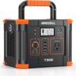 Portable Power Station 300W (Peak 600W), GRECELL 288Wh Solar Generator with 60W USB-C PD Output, 110V Pure Sine Wave AC Outlet Backup Lithium Battery for Outdoors Camping Travel Hunting Home Blackout - 9
