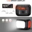 Portable Power Station 97Wh Power Bank 26400mAh Battery Pack Fasting Charging 150W AC Outlet Solar Generators with Wireless Charging Battery Bank LED Flashlight Power Supply for Camping RV Emergency - 6