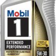 Mobil 1 Extended Performance Full Synthetic Motor Oil 5W-30, 6-pack of 1 quarts