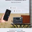 BLUETTI Portable Power Station EB3A, 268Wh LiFePO4 Battery Backup w/ 2 600W (1200W Surge) AC Outlets, Recharge from 0-80% in 30 Min., Solar Generator for Outdoor Camping (Solar Panel Optional) - 7