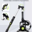 MYTOL Drywall Sander, 7.2A Electric Drywall Sander with Vacuum Dust Collection, 6 Variable Speed 900-1800RPM
