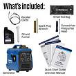 Westinghouse iGen1500c 1500 Watt Inverter Generator 1500-Watt Single Fuel (Gasoline) Inverter Generator