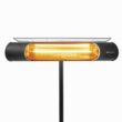 Sengoku 10000-BTU 120-Volt Black Steel Electric Patio Heater