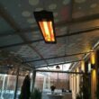 Dr. Infrared Heater 5200-BTU 120-Volt Black Aluminum Electric Patio Heater