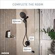 Moen Magnetix Engage Matte Black Dual/Combo Shower Head 2.5-GPM (9.5-LPM)