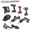 SENIX X2 4.5-in 20-volt Sliding Switch Brushless Cordless Angle Grinder (Tool Only)