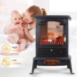 Selectric 15-in W Black Infrared Quartz Electric Fireplace