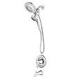 Moen Magnetix Graeden Handheld and Shower Head Combo Chrome 1-handle Multi-head Round Bathtub and Shower Faucet Valve Included