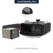 Chamberlain 1-1/4 Hps myQ and Secure View Smart Belt Drive Garage Door Opener Wi-fi Compatibility Battery Back-up LED Light and Camera(s)