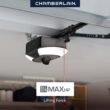 Chamberlain 1-1/4 Hps myQ and Secure View Smart Belt Drive Garage Door Opener Wi-fi Compatibility Battery Back-up LED Light and Camera(s)