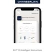Chamberlain 3/4 Hps myQ and Secure View Smart Belt Drive Garage Door Opener Wi-fi Compatibility LED Light and Camera(s)