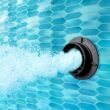 Funsicle 12 Foot by 36 Inch Quickset Round Inflatable Ring Top Outdoor Above Ground Swimming Pool Set with Pump and Cartridge Filter, Dark Herringbone - 7
