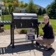 Captiva Designs Extra Large Charcoal BBQ Grill with Oversize Cooking Area(794 sq.in.), Outdoor Cooking Grill with 2 Individual Lifting Charcoal Trays and 2 Foldable Side Tables - 7