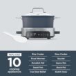 Ninja MC1101 Foodi Everyday Possible Cooker Pro, 8-in-1 Versatility, 6.5 QT, Midnight Blue