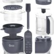 Babymoov Duo Meal Station Food Maker 6 in 1 Food Processor with Steam Cooker, Multi-Speed Blender, Baby Purees, Warmer, Defroster, 1 Count (Pack of 1) (Nutritionist Approved) - 8