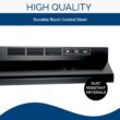 Broan-NuTone 413023 Ductless Range Hood Insert with Light, Exhaust Fan for Under Cabinet, 30-Inch, Black