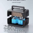 BLUETTI Portable Power Station EB3A, 268Wh LiFePO4 Battery Backup w/ 2 600W (1200W Surge) AC Outlets, Recharge from 0-80% in 30 Min., Solar Generator for Outdoor Camping (Solar Panel Optional) - 6