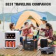 Portable Power Station 300W (Peak 600W), GRECELL 288Wh Solar Generator with 60W USB-C PD Output, 110V Pure Sine Wave AC Outlet Backup Lithium Battery for Outdoors Camping Travel Hunting Home Blackout - 8