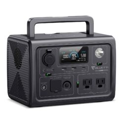 BLUETTI Portable Power Station EB3A, 268Wh LiFePO4 Battery Backup w/ 2 600W (1200W Surge) AC Outlets
