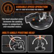 WEN DW5062 Variable Speed 5-Amp Drywall Sander with 15-Foot Dust Hose , Black