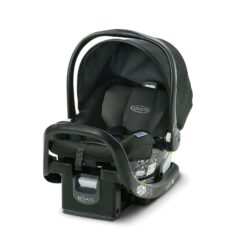 Graco SnugFit 35 Infant Car Seat | Baby Car Seat with Anti Rebound Bar, Gotham - 1