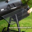 Sophia & William Heavy-Duty Charcoal Smoker Grills Extra Large Outdoor BBQ Gill with Offset Smoker, 941 SQ.IN. Cooking Area with Warming Tray,Push-out Ash Tray for Event Gathering, Black - 5