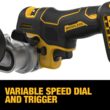 DEWALT 20V MAX XTREME Cordless Bandfile Power Tool Belt Sander, Bare Tool Only (DCM200B)