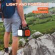 Portable Power Station 97Wh Power Bank 26400mAh Battery Pack Fasting Charging 150W AC Outlet Solar Generators with Wireless Charging Battery Bank LED Flashlight Power Supply for Camping RV Emergency - 8