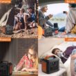 SBAOH Portable Power Station, 300W 296Wh Solar Generator Quick Charge / 110V AC Outlets/DC Ports and LED Flashlight, Lithium Battery Backup for Home Outdoor Travel Camping Blackout - 8